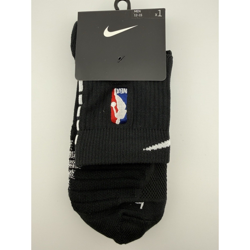 Limited Edition NEW Nike NBA Player Issued Ankle Socks, Black/White - PSK649-010